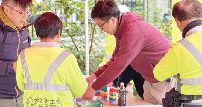 Trạm nghỉ cho công nhân làm việc ngoài trời